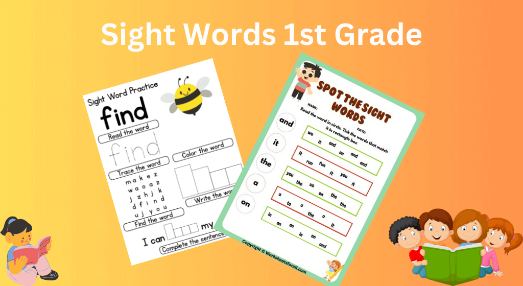 Sight Word 1st Grade first grade sight words pdf