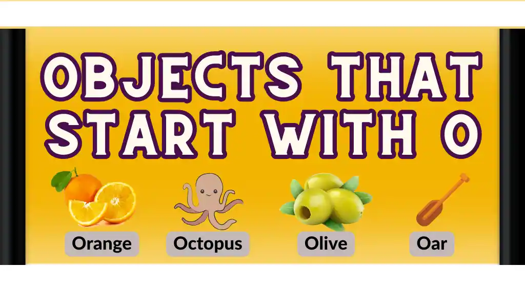Objects that start with O items that start with O