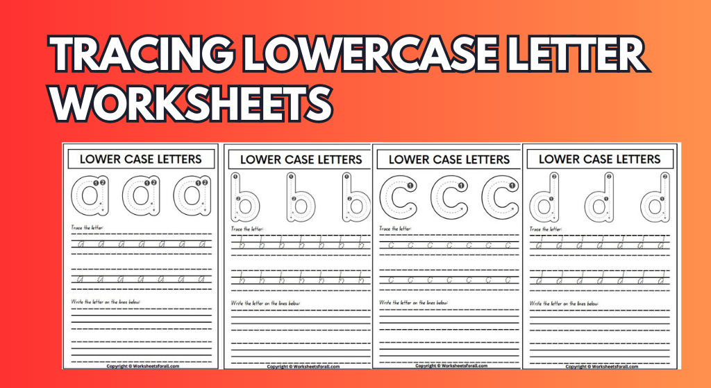 Tracing lowercase letter worksheet tracing small alphabet worksheets a to z