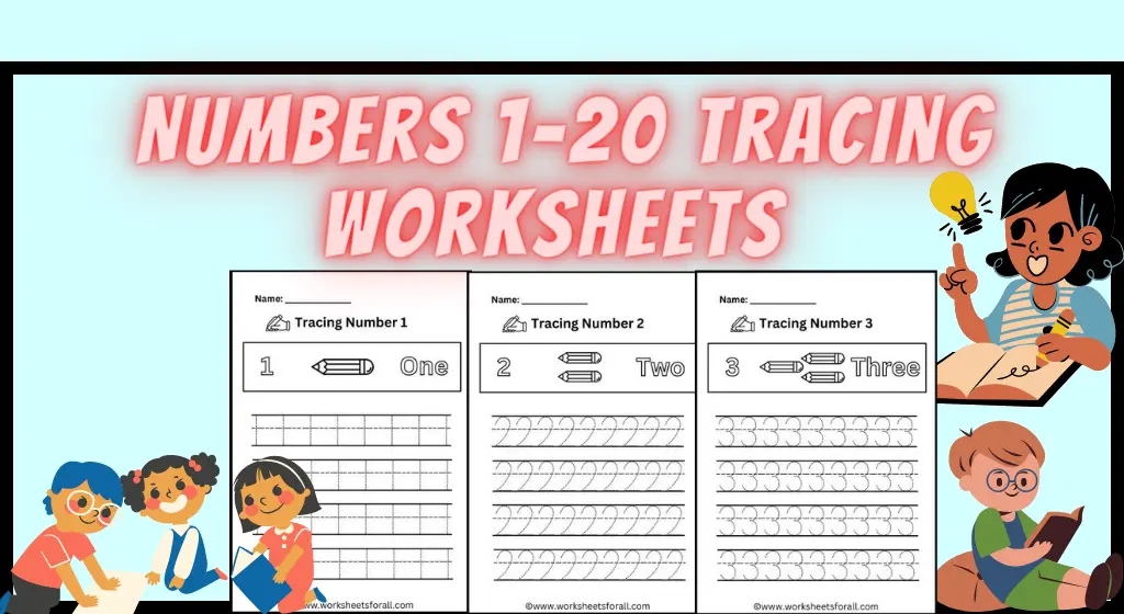 Numbers 1-20 Tracing Worksheets
number tracing worksheets 1 20